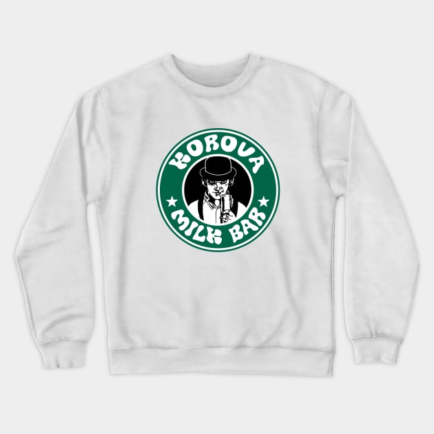 Korova Starbucks Crewneck Sweatshirt by Titius